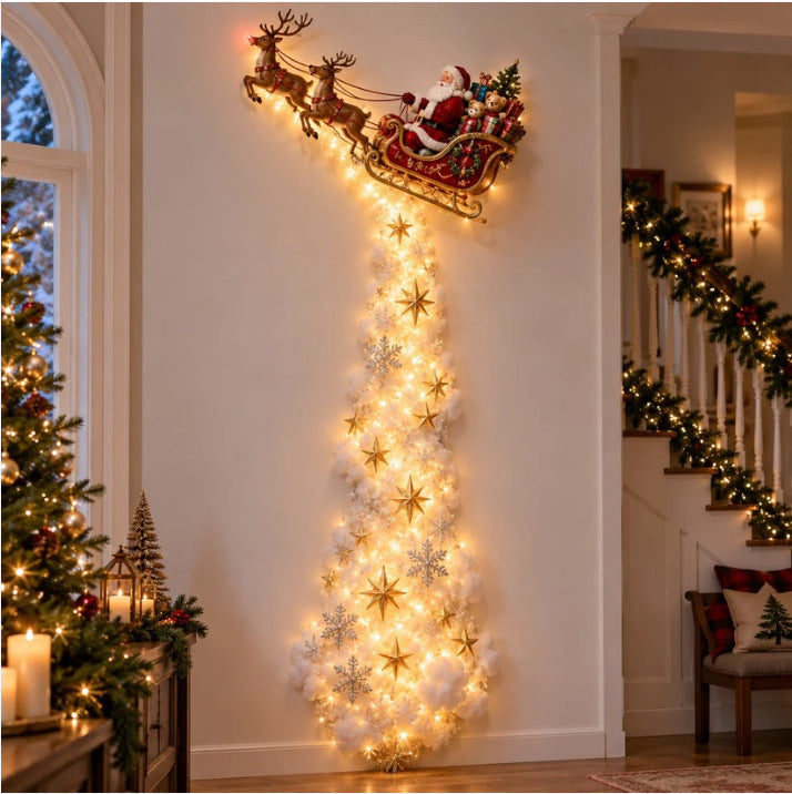 DreamGlow Christmas wall light in a living room